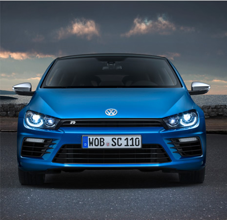 Blue car