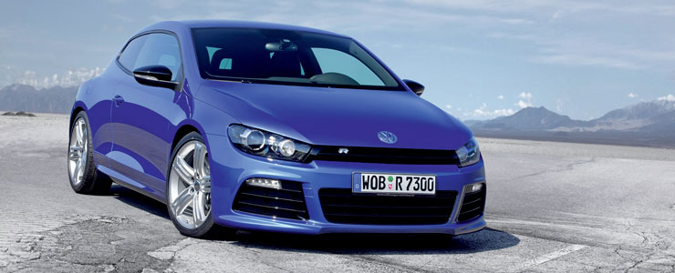 The first official photos of the new Volkswagen Scirocco R have been