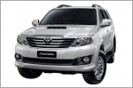 Toyota Fortuner facelifted