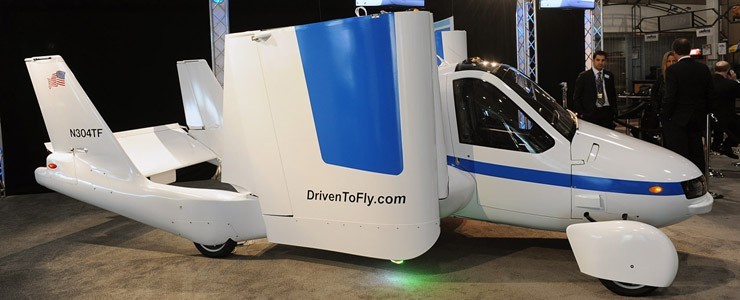 Terrafugia takes car to the skies with transition plane-car hybrid