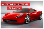 RWS valets caught for taking a $1m Ferrari for a spin