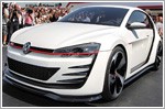 Volkswagen unveils 'Design Vision GTI' in Austria