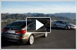 Facelifted 5 Series range gather for promotional video