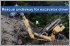 Rescue efforts underway for driver in tipped excavator