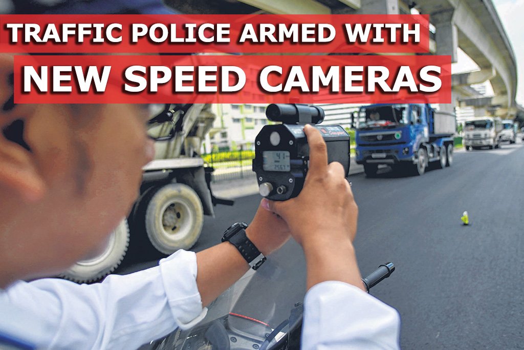 Traffic Police Armed With New Speed Cameras
