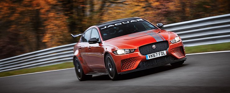 Jaguar Xe Sv Project 8 Is World S Fastest Sedan With Record