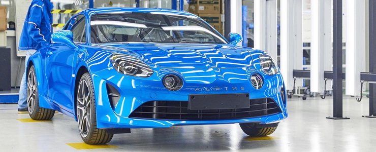 Groupe Renault Inaugurates New Alpine A110 Production Line In France
