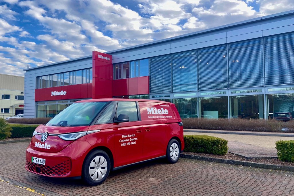 Volkswagen Delivers First Id Buzz Cargo To Miele In The U K