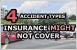 Four types of car accidents in Singapore that car insurance might not cover