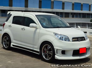 body kit custom toyota rush