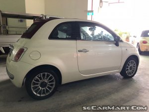 used fiat 500 convertible 1 4a lounge car for sale in singapore ole