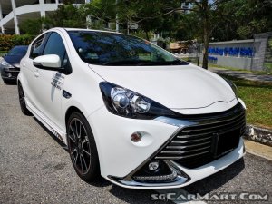 Used Toyota Aqua Hybrid 1 5a G S Car For In Singapore Mycar Toyota Aqua Hybrid 1 5a G S