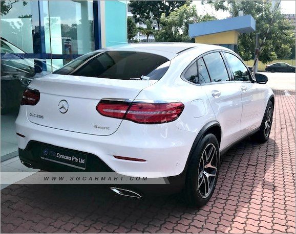 2019 Mercedes Benz Glc Class Glc250 Coupe Amg Line 4matic Photos Pictures Singapore Sgcarmart