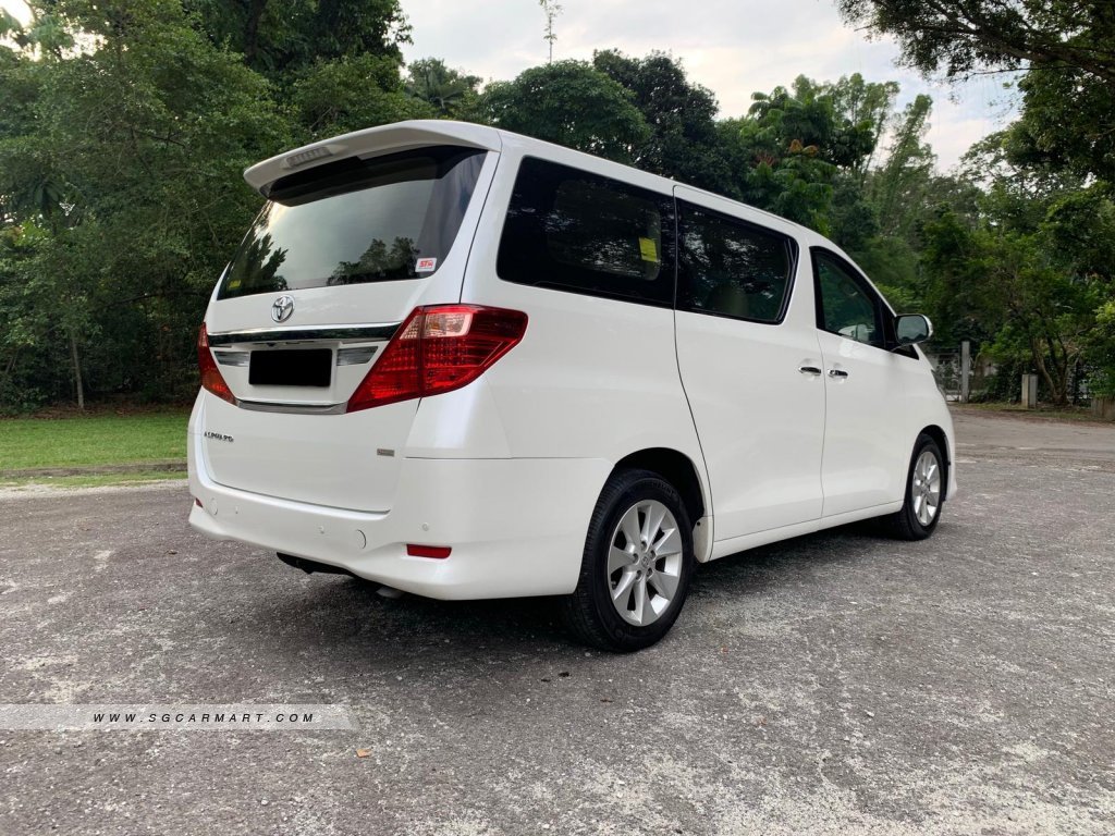 Car Styling Carbon Fibertrunk Boot Wing Roof Lip Spoiler For Toyota Alphard 2012 2013 2014 2015 Spoilers Wings Aliexpress