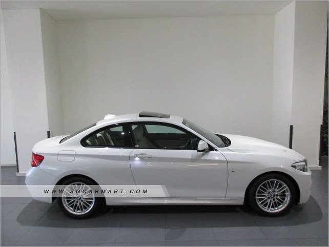 used 2019 bmw 2 series 218i coupe sunroof for sale expired sgcarmart