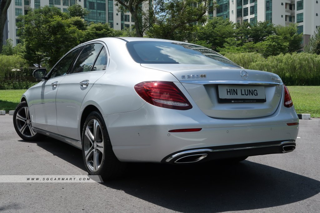 2018 Mercedes-Benz E-Class E200 Avantgarde Photos & Pictures Singapore ...