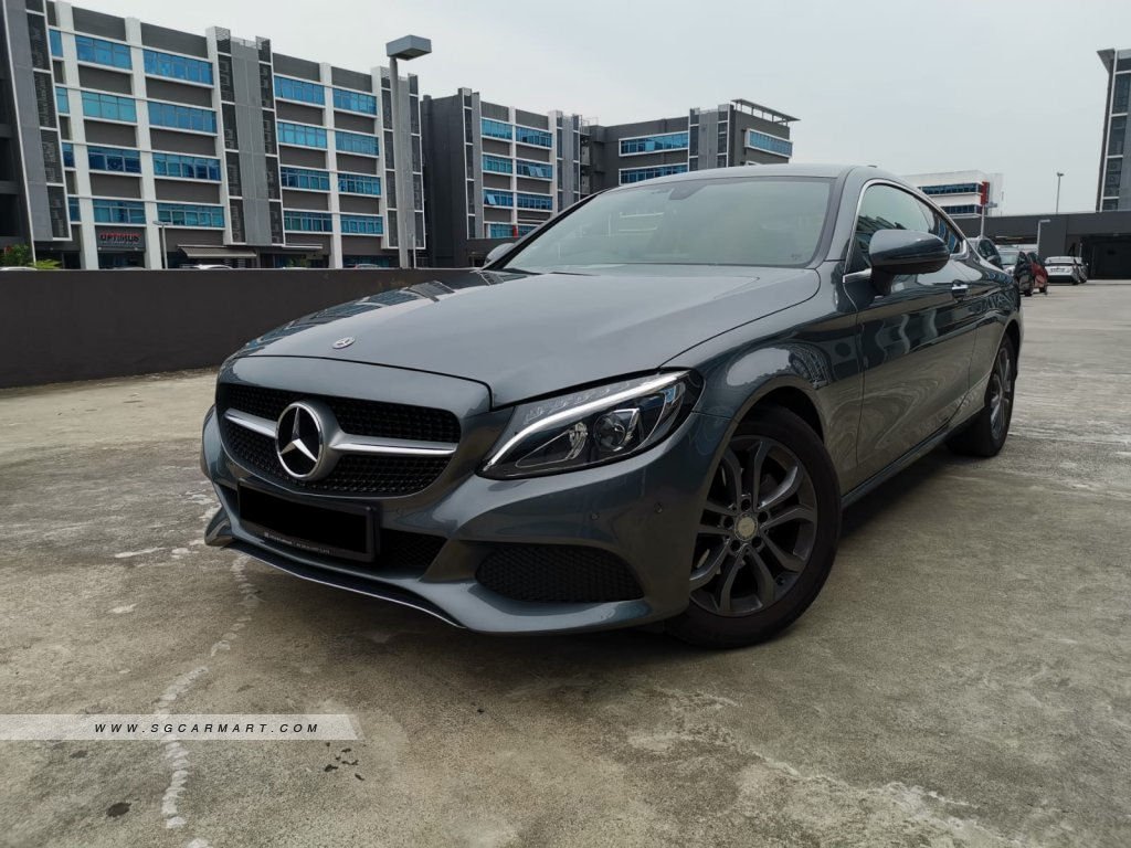 2018 Mercedes-Benz C-Class C180 Coupe Photos & Pictures Singapore ...