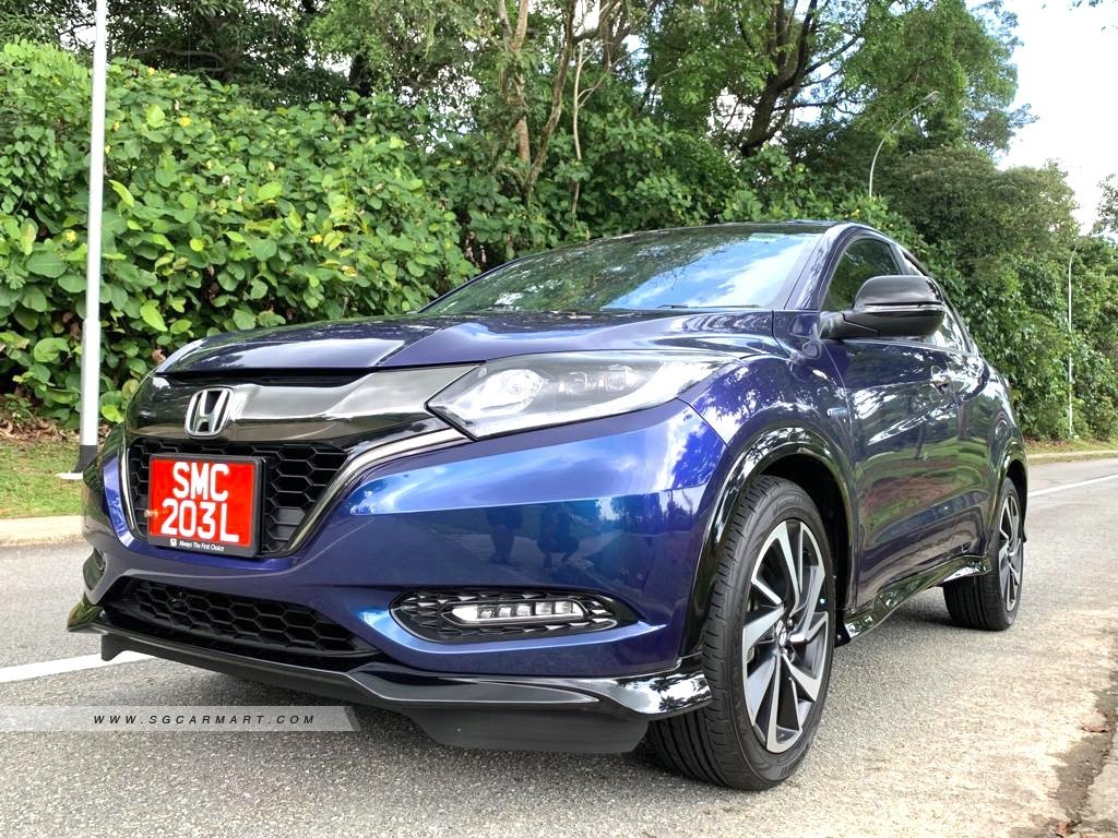 Used 18 Honda Vezel Hybrid 1 5a Rs Honda Sensing Opc For Sale Expired Sgcarmart