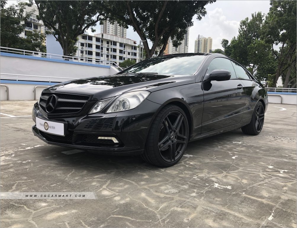 Used 10 Mercedes Benz E Class 50 Coupe Amg Line Sunroof For Sale Expired Sgcarmart