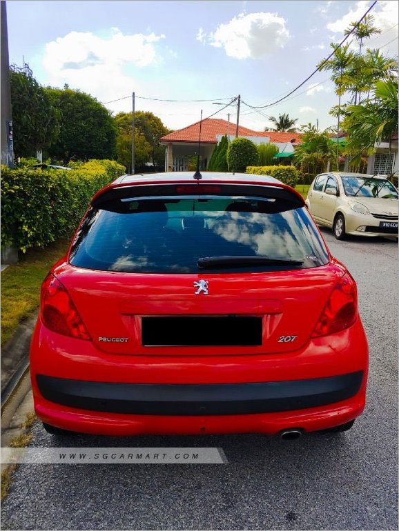 Used Peugeot 207 Car For Sale In Singapore Sgcarmart