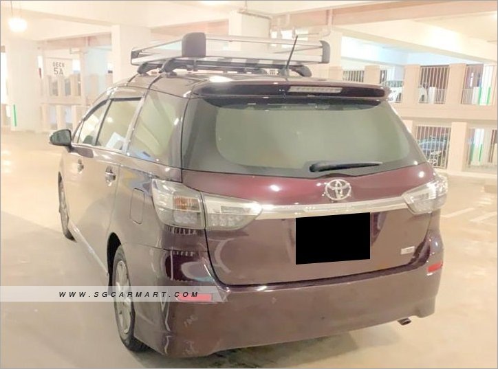 Toyota wish roof deals rack