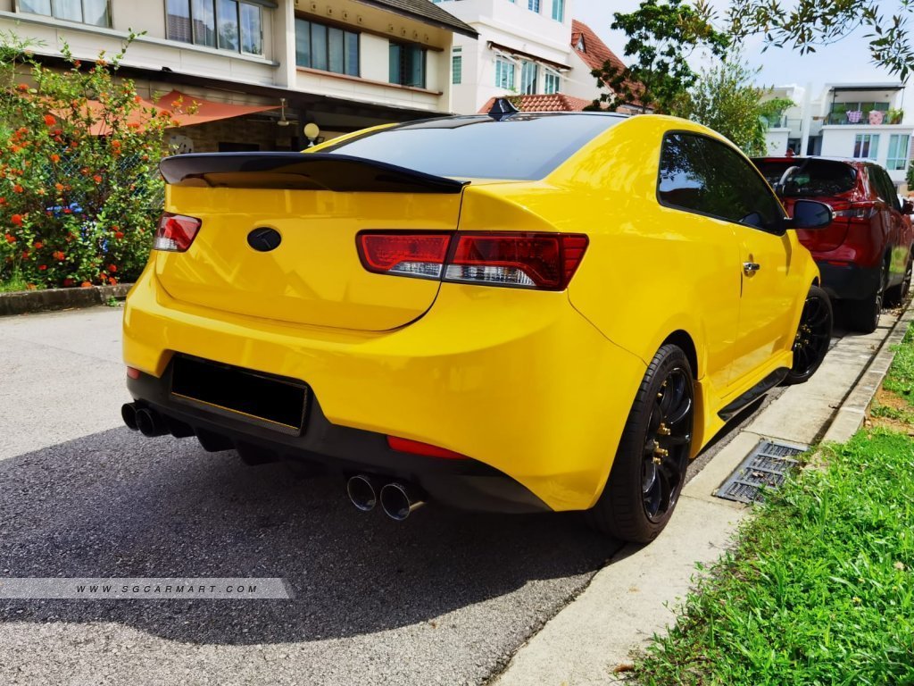 2010 kia forte koup exhaust