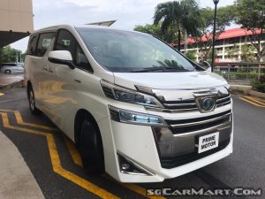 Used Toyota Vellfire Hybrid 2 5a X Car For Sale In Singapore Prime Motor Leasing Stcars