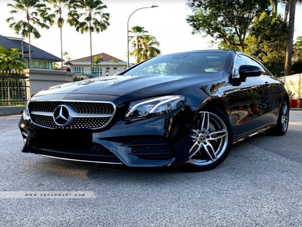 Used 19 Mercedes Benz E Class 00 Coupe Amg Line Premium Plus For Sale Expired Sgcarmart