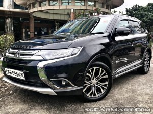 Used Mitsubishi Outlander 2 4a Sunroof Car For Sale In Singapore Car Design Motor Stcars