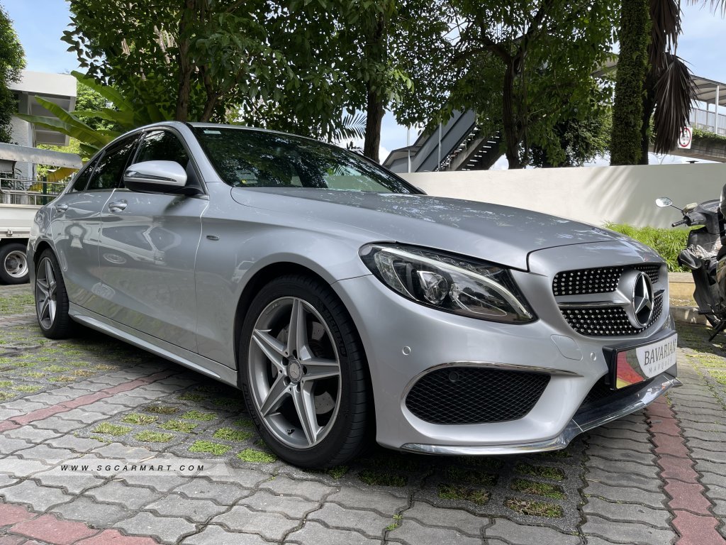 Used 2016 MercedesBenz CClass C200 AMG Line Sunroof for Sale Expired   Sgcarmart