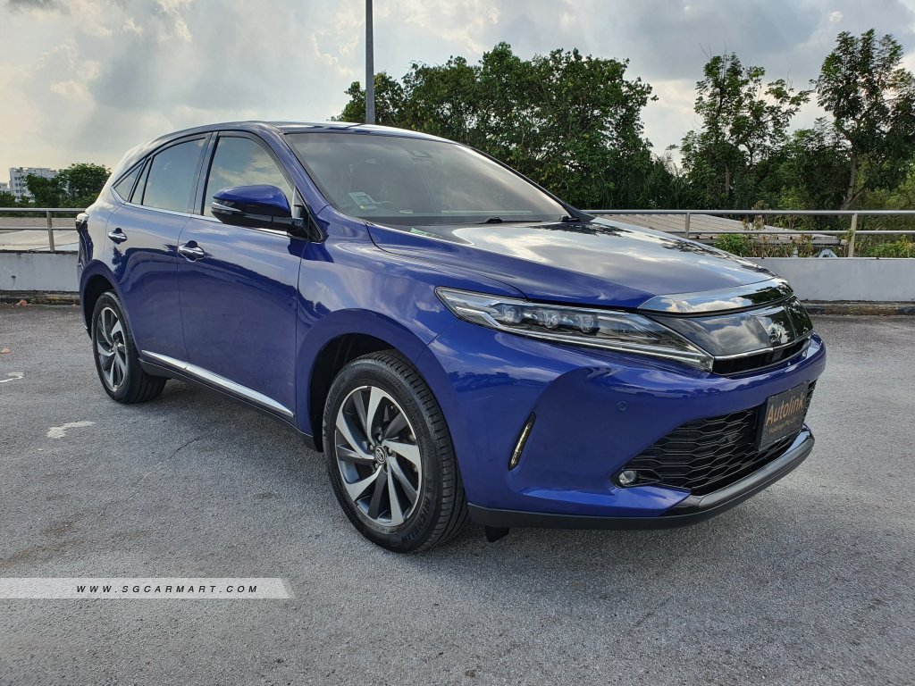 Used 17 Toyota Harrier 2 0a Turbo G Panoramic For Sale Autolink Holdings Pte Ltd Sgcarmart