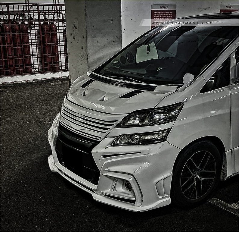 Toyota Vellfire 2.4A X (COE till 07/2029)