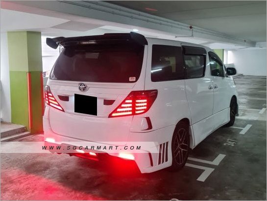 Toyota Vellfire 2.4A X (COE till 07/2029)