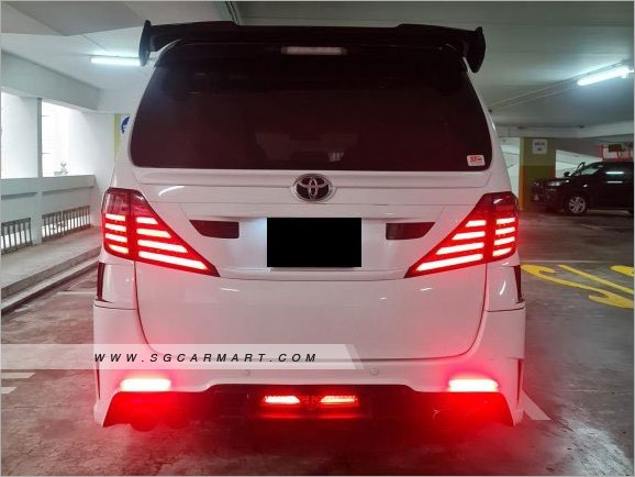 Toyota Vellfire 2.4A X (COE till 07/2029)