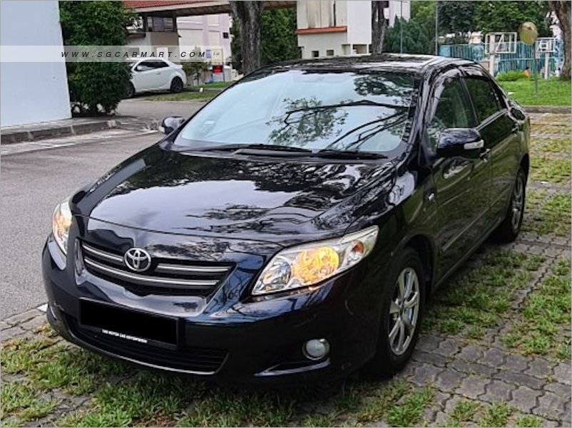 Used 2009 Toyota Corolla Altis 1.6A (COE till 05/2029) for Sale