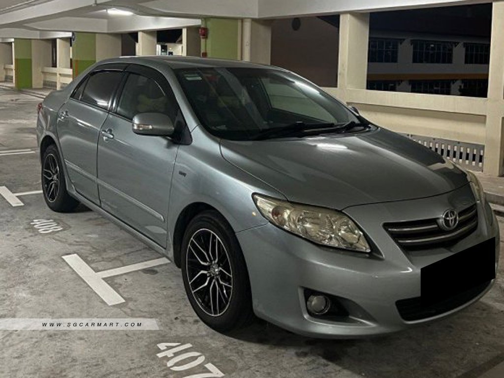 Used 2008 Toyota Corolla Altis 1.6A (COE till 12/2028) for Sale