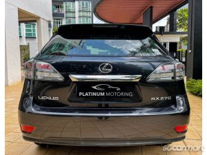 Used Lexus Rx270 Used 2011 Lexus RX270 (COE till 08/2031) for Sale | Platinum Motoring ...