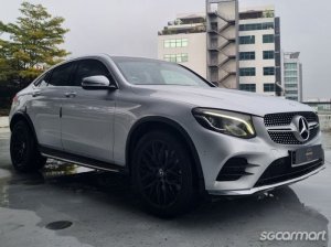 Used 2018 Mercedes-Benz GLC-Class GLC250d Coupe AMG Line Sunroof for ...