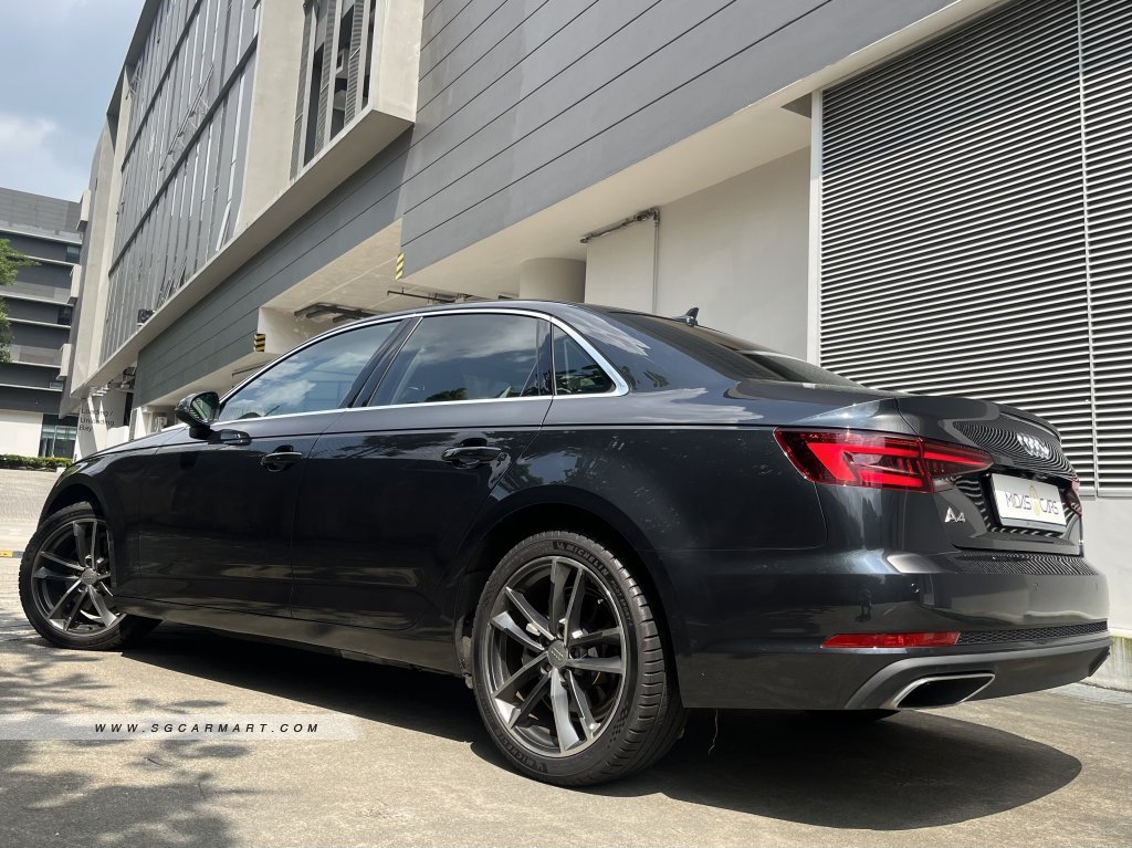 2019 B9 Audi A4 2.0 TFSI S Line Black Edition Saloon Condition and