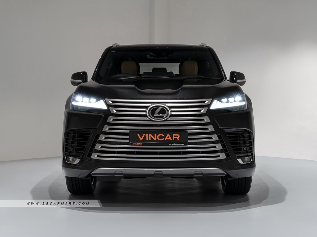 The new Lexus LX600 3.5L V6 7-Seater in Singapore