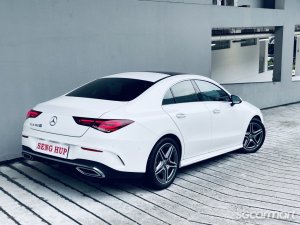 Used 2022 Mercedes-Benz CLA-Class CLA180 AMG Line Sunroof for Sale ...