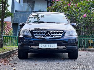 Used 2008 Mercedes-Benz M-Class ML350 4MATIC (COE till 04/2028) for ...