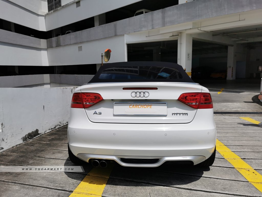 Audi A3 Cabriolet 1.8A TFSI S-tronic (COE till 06/2030)