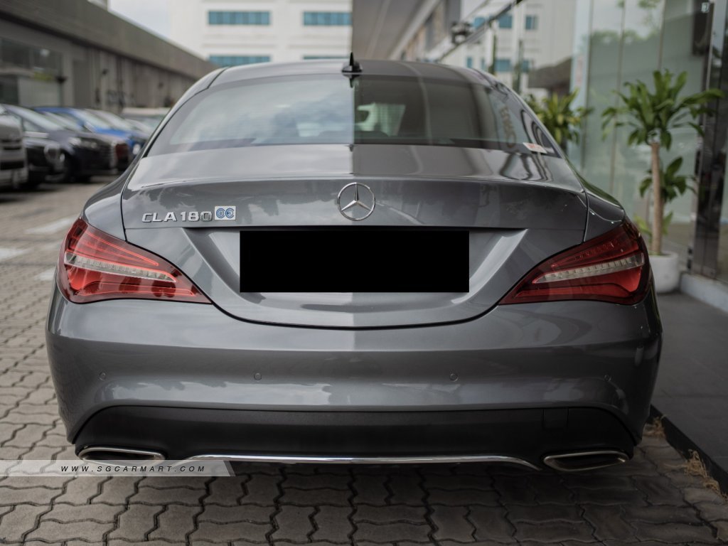 Mercedes-Benz CLA 2013-2019 Dimensions Side View