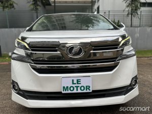 Used 2015 Toyota Vellfire 2.5A V For Sale | Le Motor Enterprise - Sgcarmart