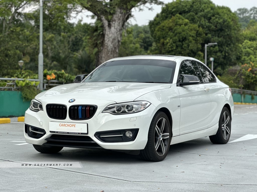 BMW 2 Series 218i Coupe Sunroof