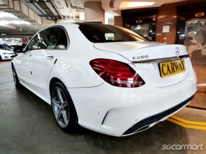 Used 2015 Mercedes-Benz C-Class C200 AMG Line Panoramic Roof for Sale ...