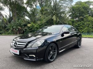 Used 2009 Mercedes-Benz E-Class E250 CGI Coupe Sunroof (COE till 10/ ...