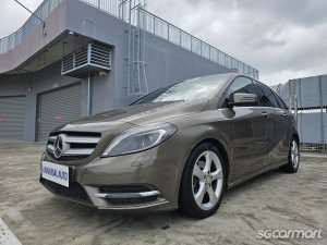 Used 2014 Mercedes-Benz B-Class B200 (New 5-yr COE) For Sale ...