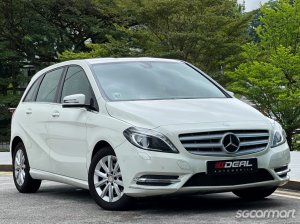 Used 2014 Mercedes-Benz B-Class B200 Chrome (New 5-yr COE) For Sale ...